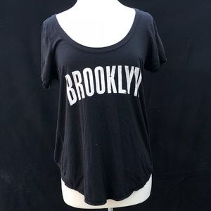 Chaser: Black Brooklyn Tee w/ Back Design